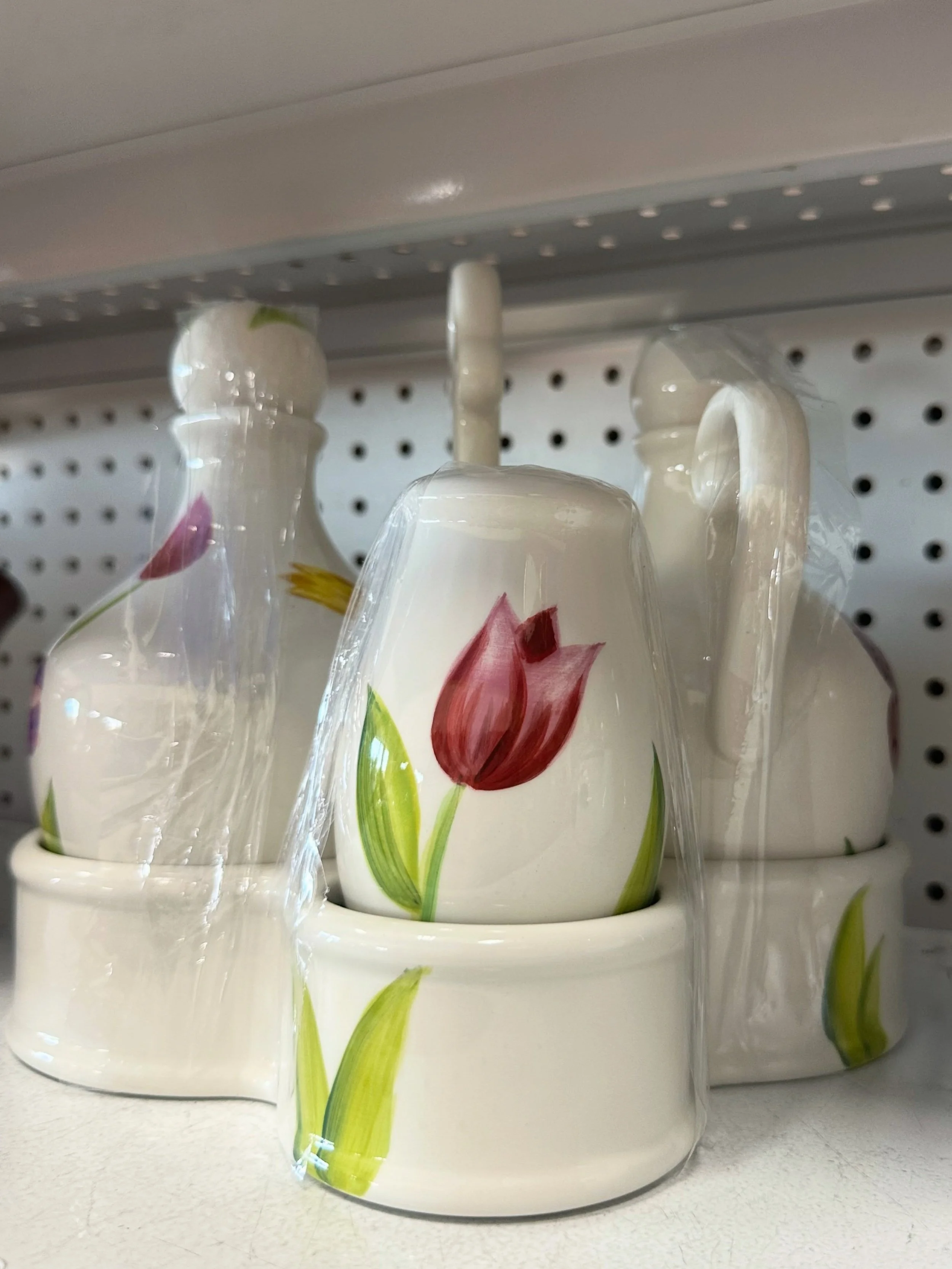 A consistently stocked area of our stores is the kitchenware! We get so many wonderful donations and if you&rsquo;re looking to fill a new kitchen or just mix up what you already have, we have it all and at a great price!

Pictures from our Fairless 