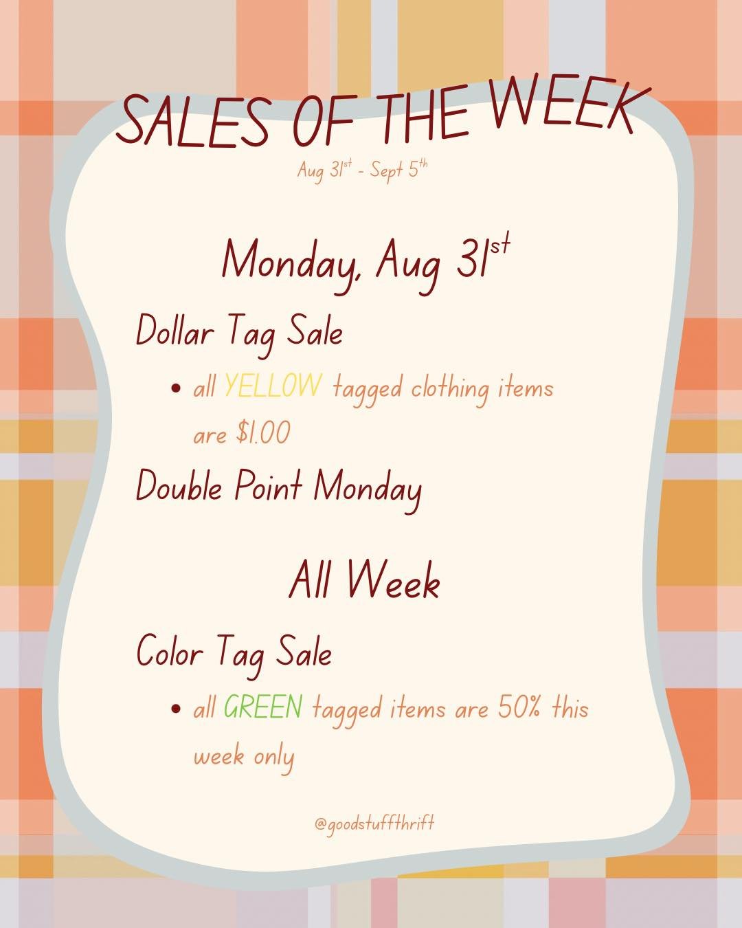 We are so excited for another week of great thrift finds!

#thrifthaul #nonprofitorganization #buckscounty #thrifty