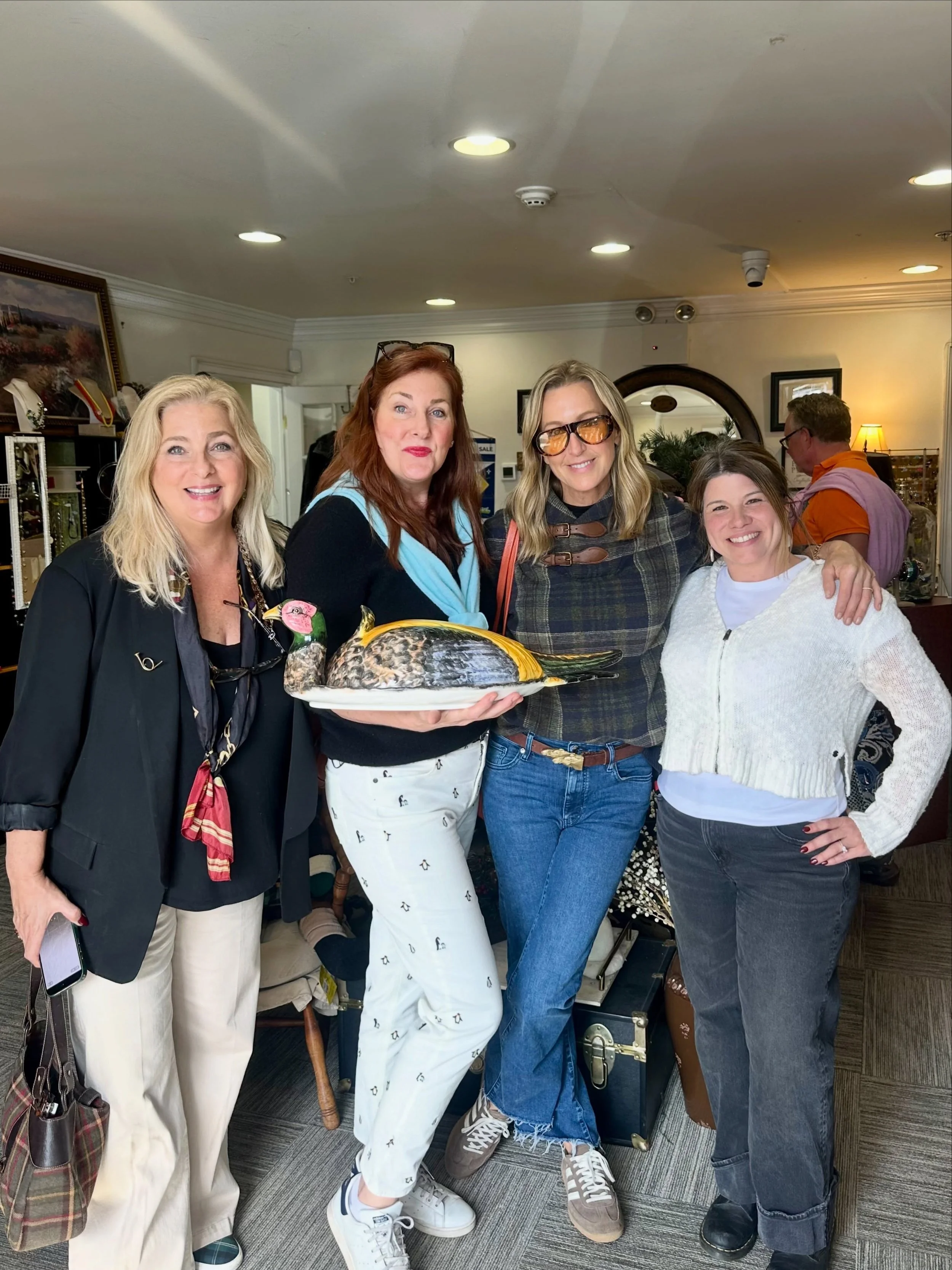 We had an exciting weekend at Good Stuff! We are so happy to have had @magpie_sisters @lara.spencer @parkerkennedyliving all stop in to our Doylestown location! Check out their pages to see their amazing finds!!