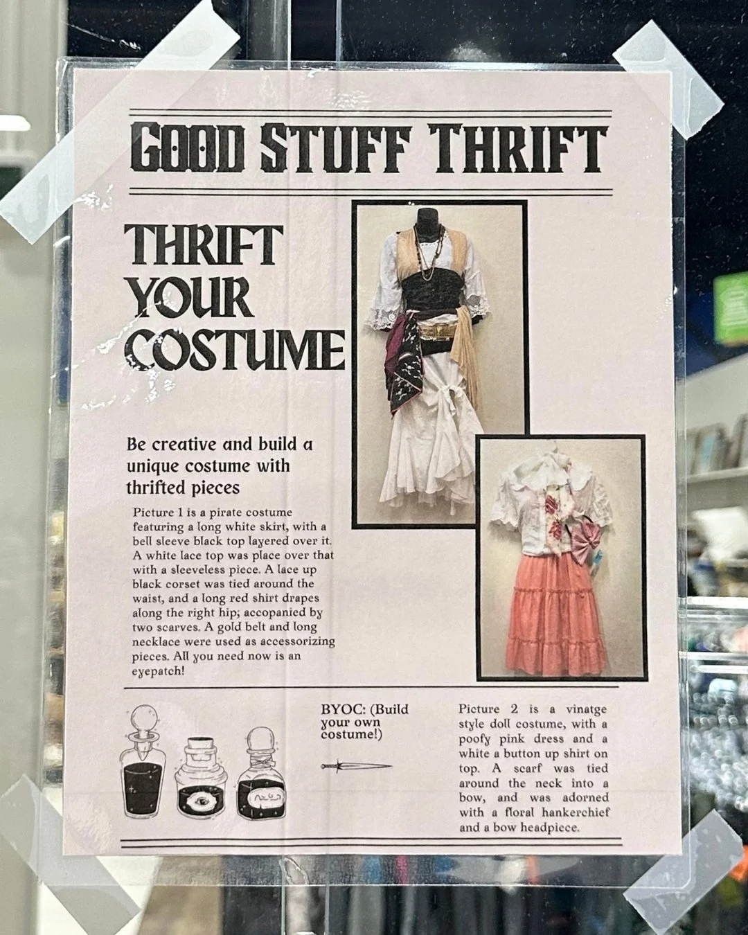 Before you buy new this Halloween season, consider thrifting your costume or find unique pieces and create your own costume! 

#buckscounty #thrift #secondhand #nonprofit