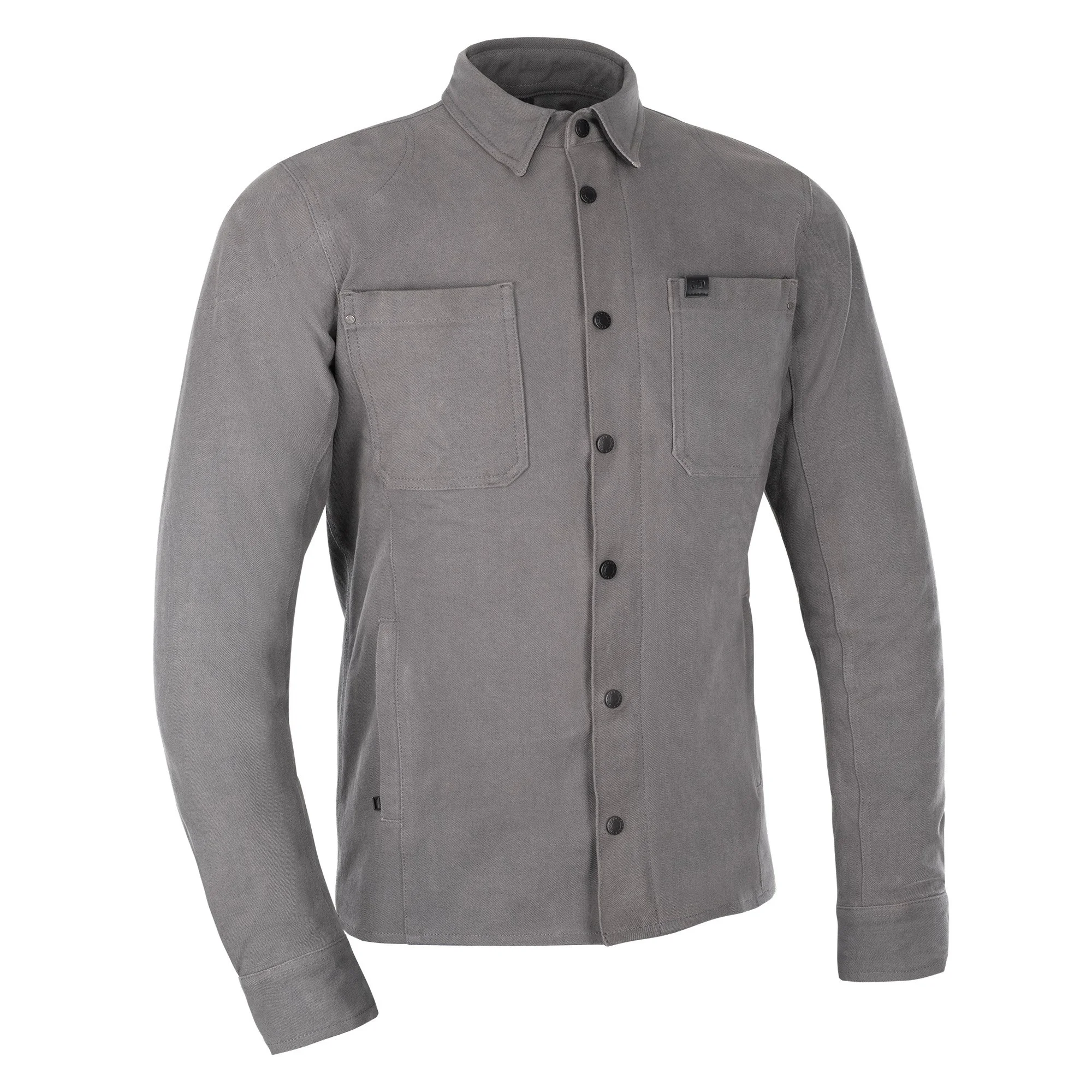 Photo of a grey Oxford protective shirt