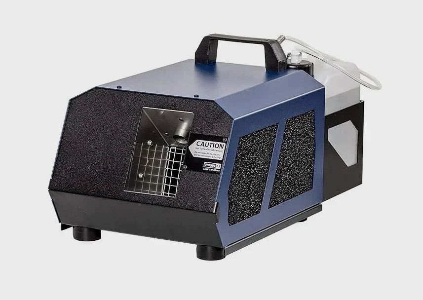 Unique 2.1 water-based hazer available for rent at Sterling Studio, Toronto.