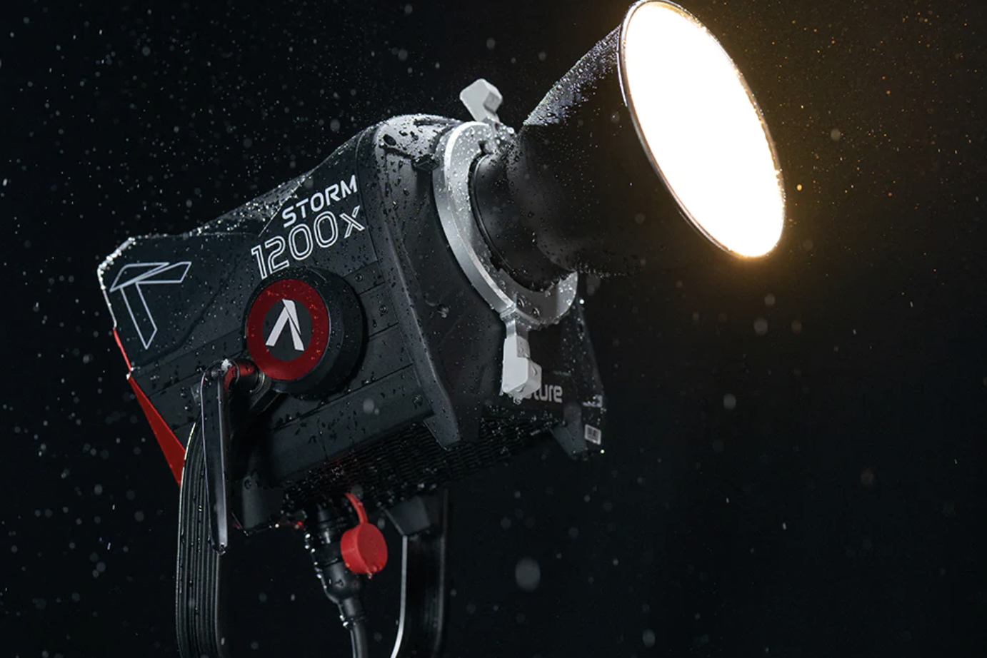 Aputure Storm 1200x LED light available for rent at Sterling Studio, Toronto.