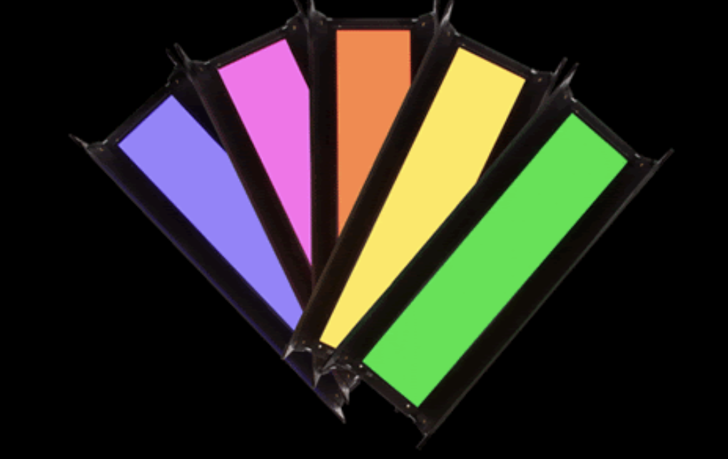 Kino Flo Freestyle LED panels available for rent at Sterling Studio, Toronto.