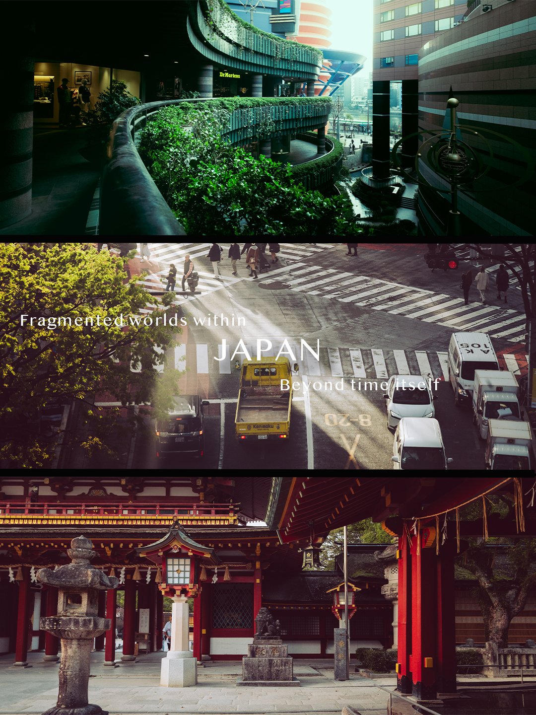 Beyond time itself lies the fragmented worlds within Japan. 

As you wander through each world, you'll face different environments and will learn the key elements of sacred, momentum and evolving. With all three harnessed together you'll begin to und