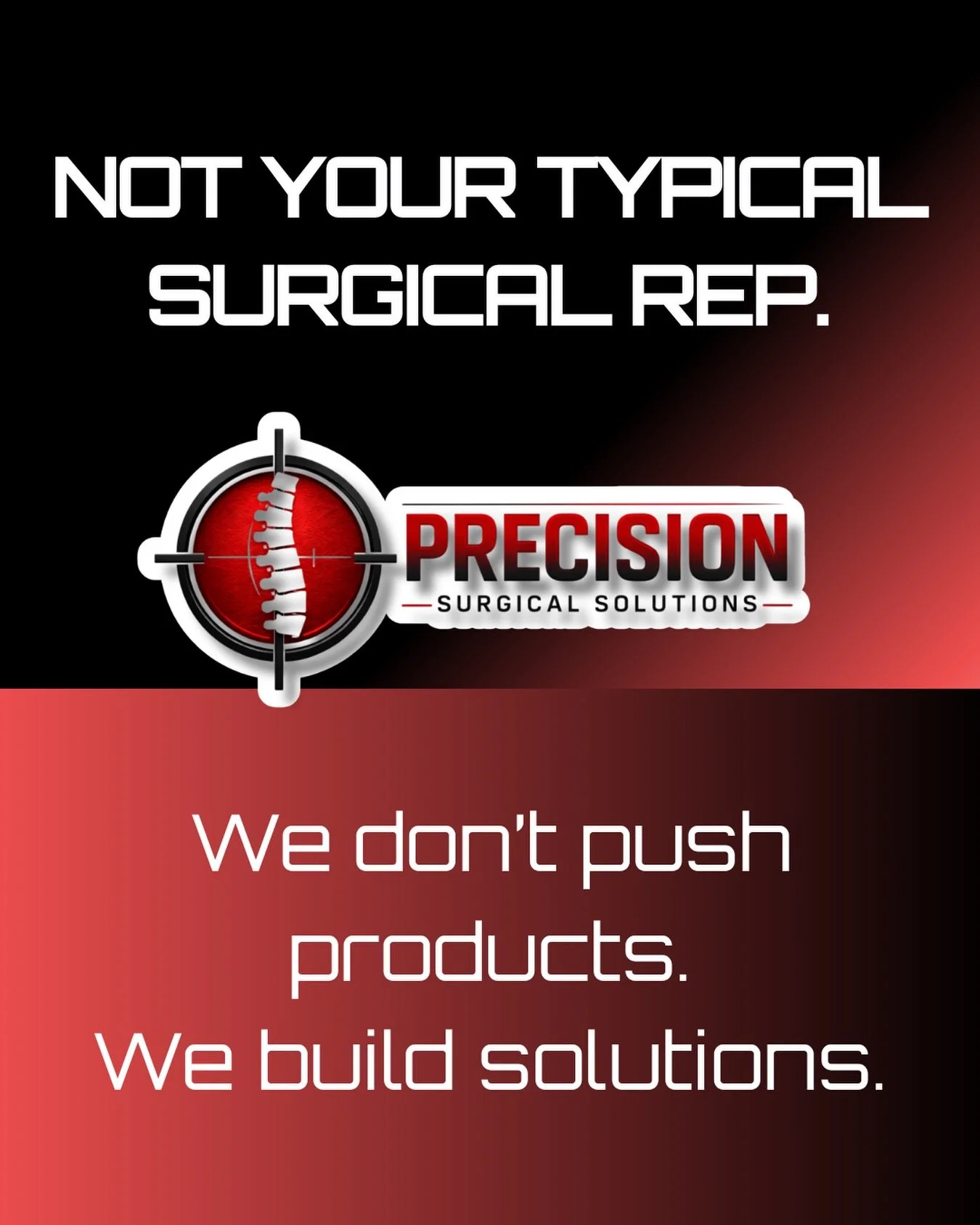 Most reps walk in with what they already have.
John walks in asking what you actually need.

At Precision Surgical Solutions, it&rsquo;s not about selling inventory &mdash;
it&rsquo;s about supporting surgeons with the right tools, the right timing, 