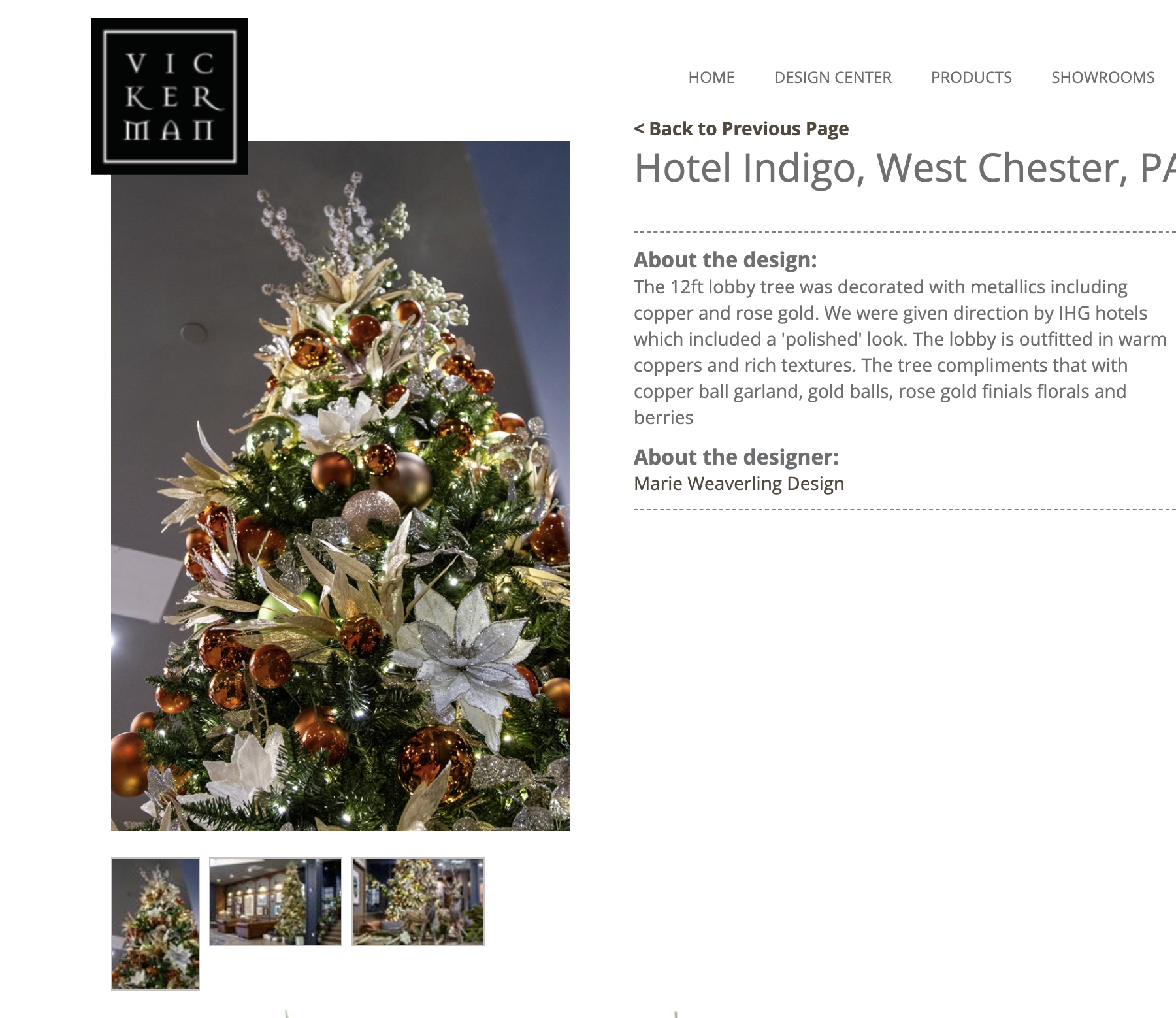 Vickerman Design Contest Semi-Finalist
