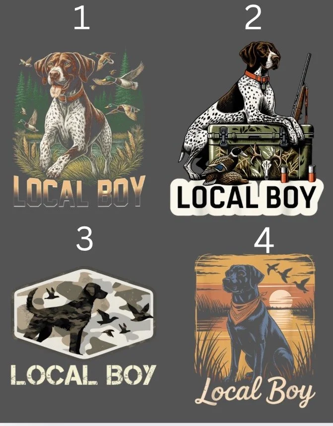 Local Boy Tshirts (Made to Order)