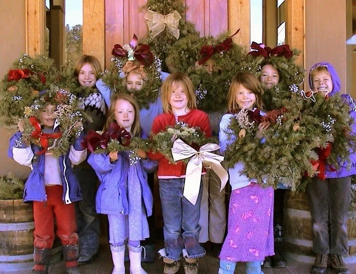 A wreath is always better when you make it yourself.