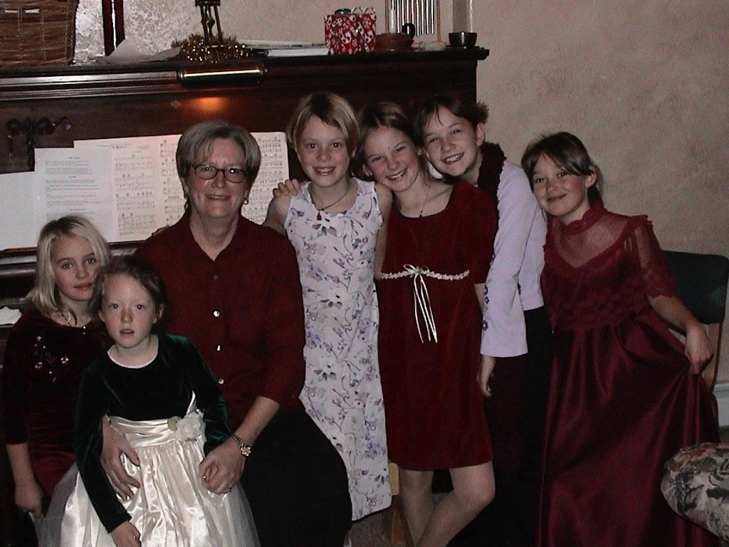 Piano lessons with Kathy.