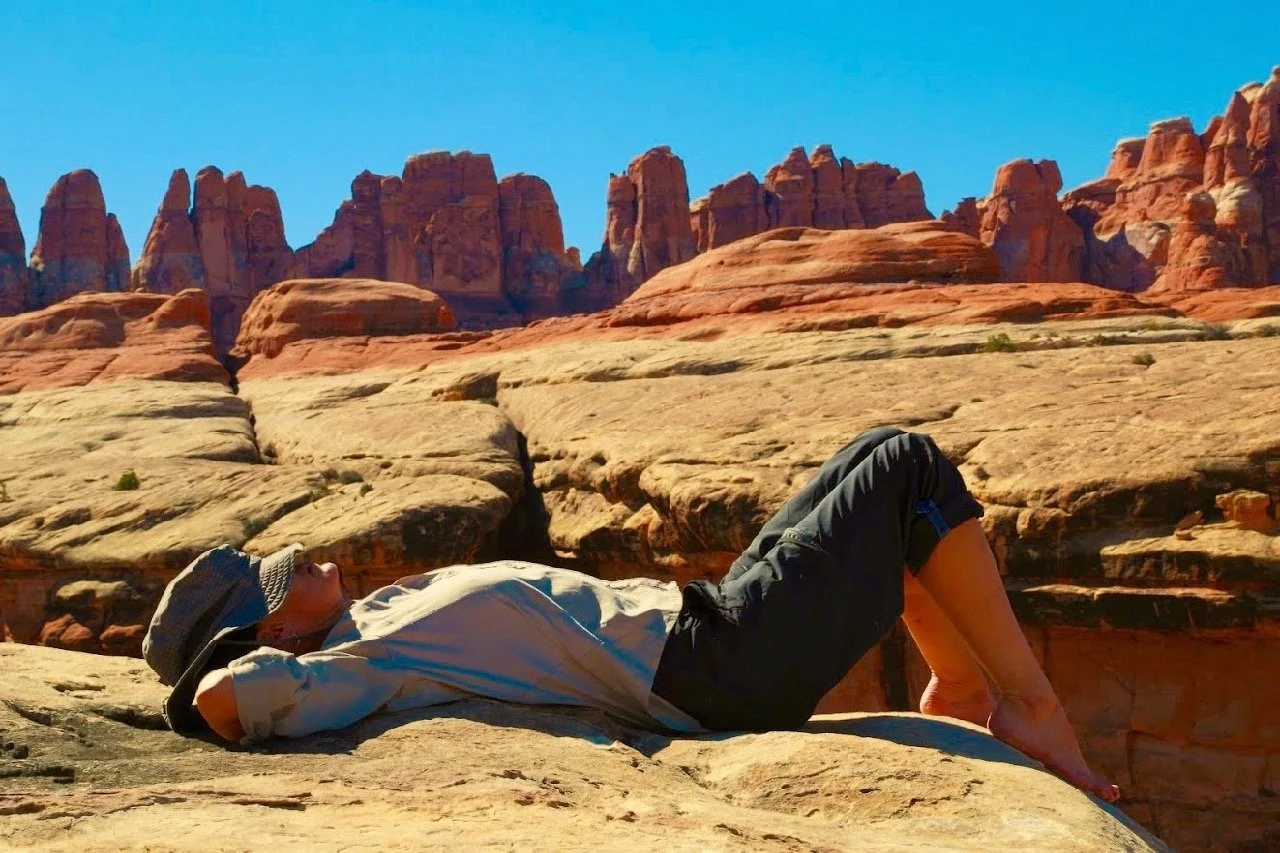 Chillin' out at Canyonlands.