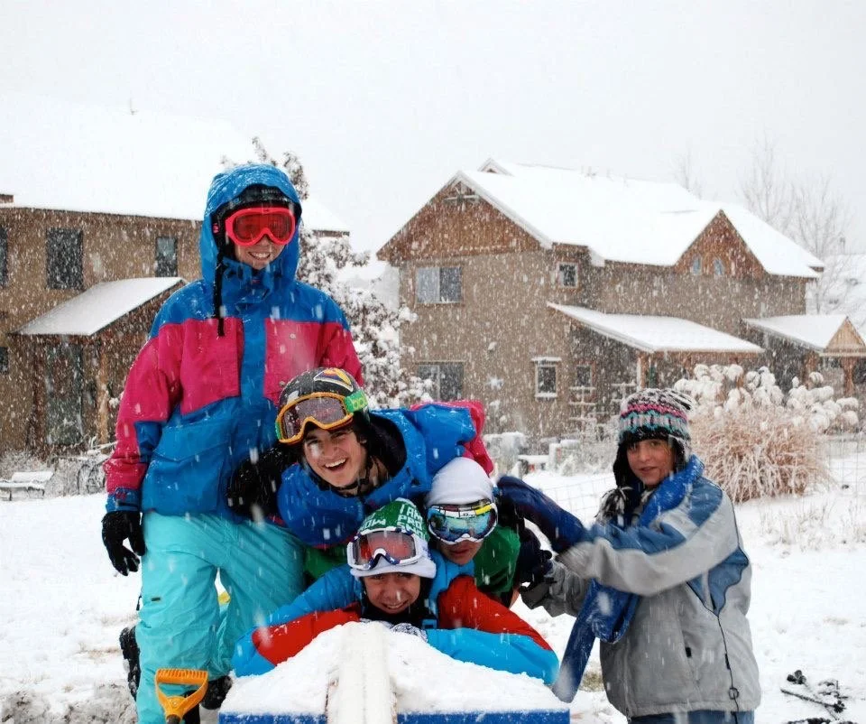 More snow means more fun.