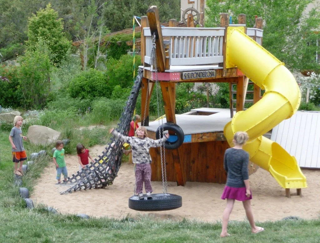 Kids played endlessly on the SS Ponderosa. She was completely rebuilt in 2018, ready for our next generation of kids.