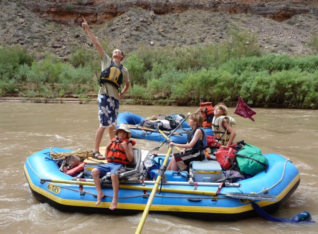 Buccaneers on the San Juan River.