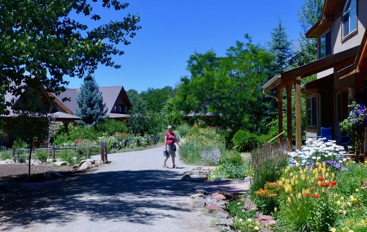 Our pedestrian pathways foster peace and connection.