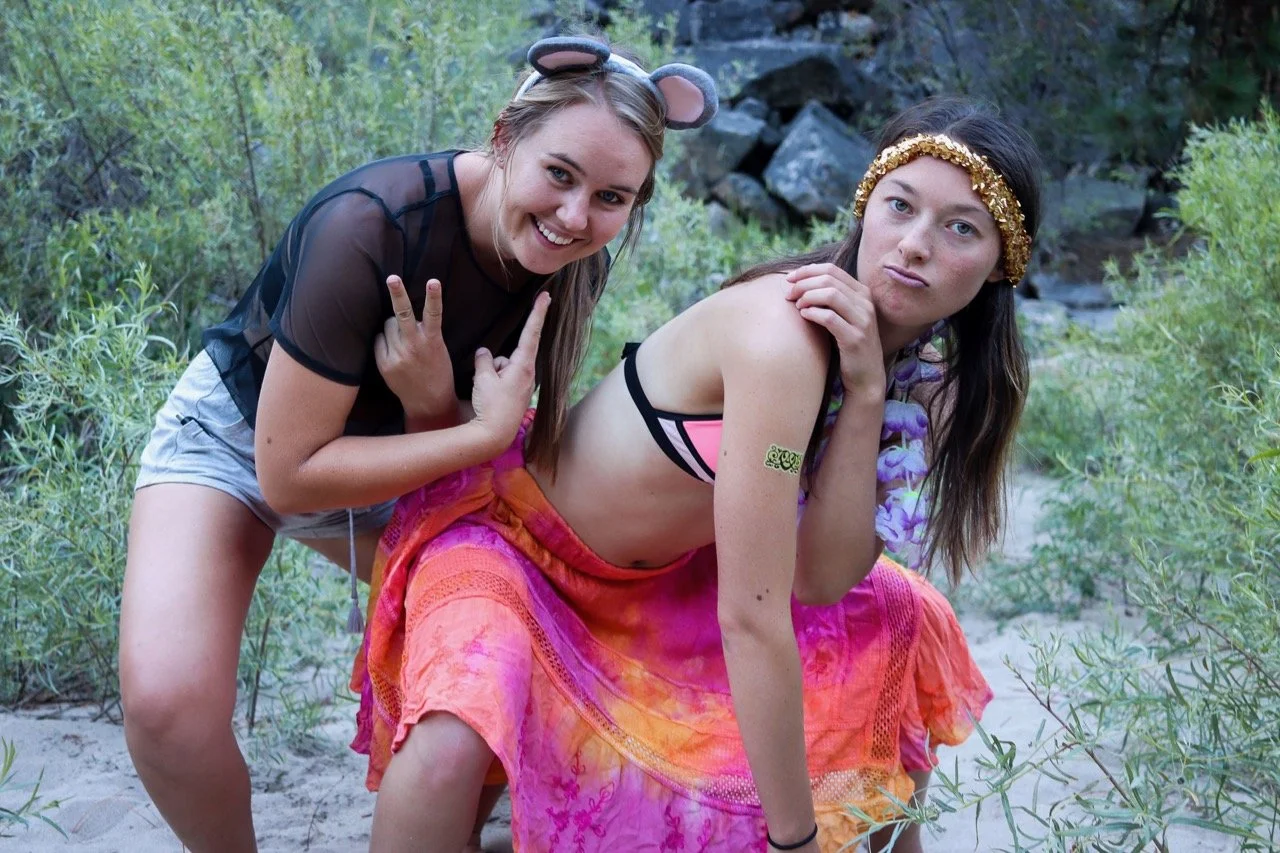 Helen and Amanda have been clowning around together for over 20 years.