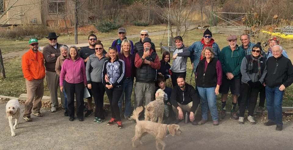 Raring to go on the annual Turkey Trot.