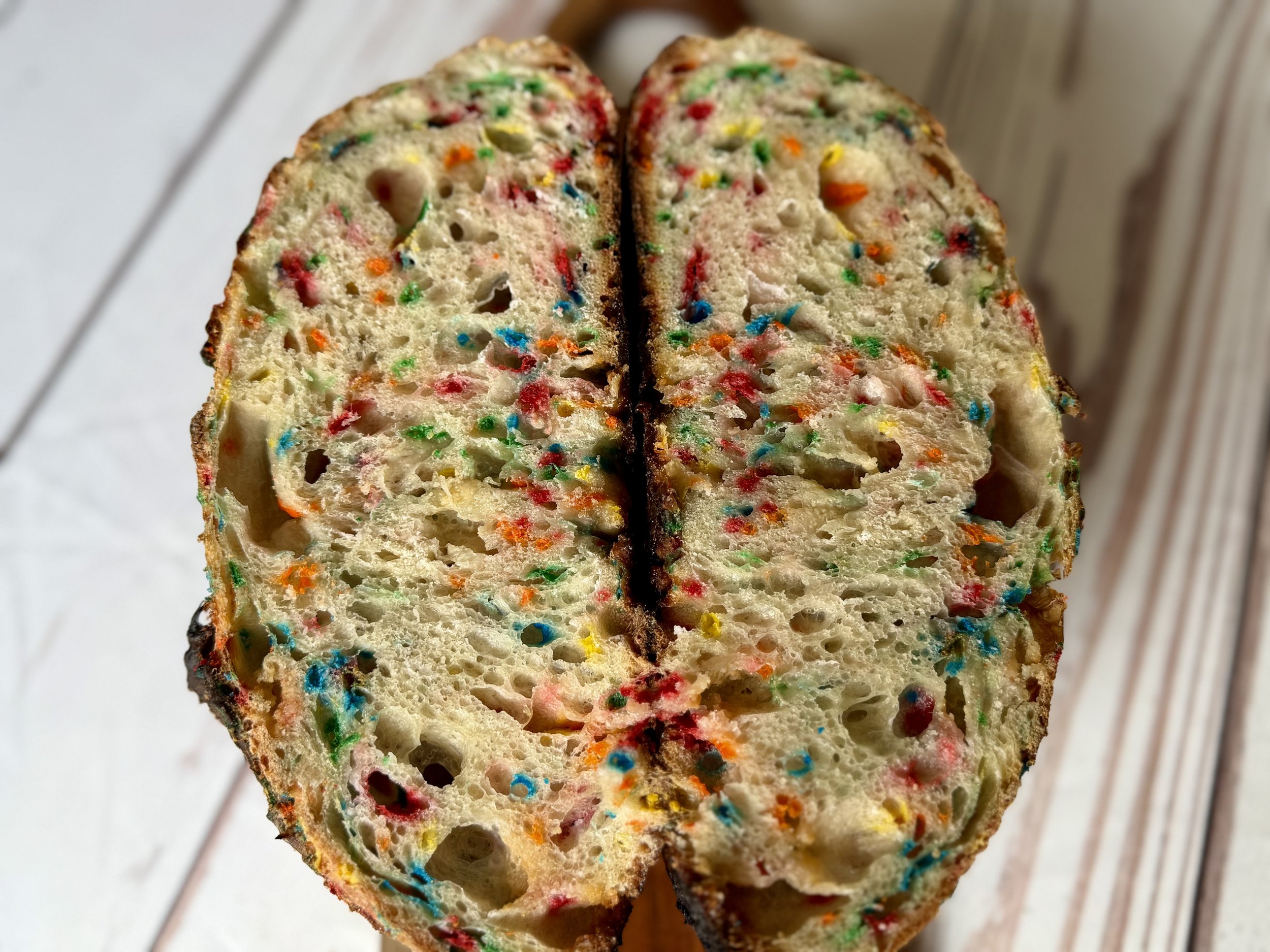Funfetti Sourdough Bread*