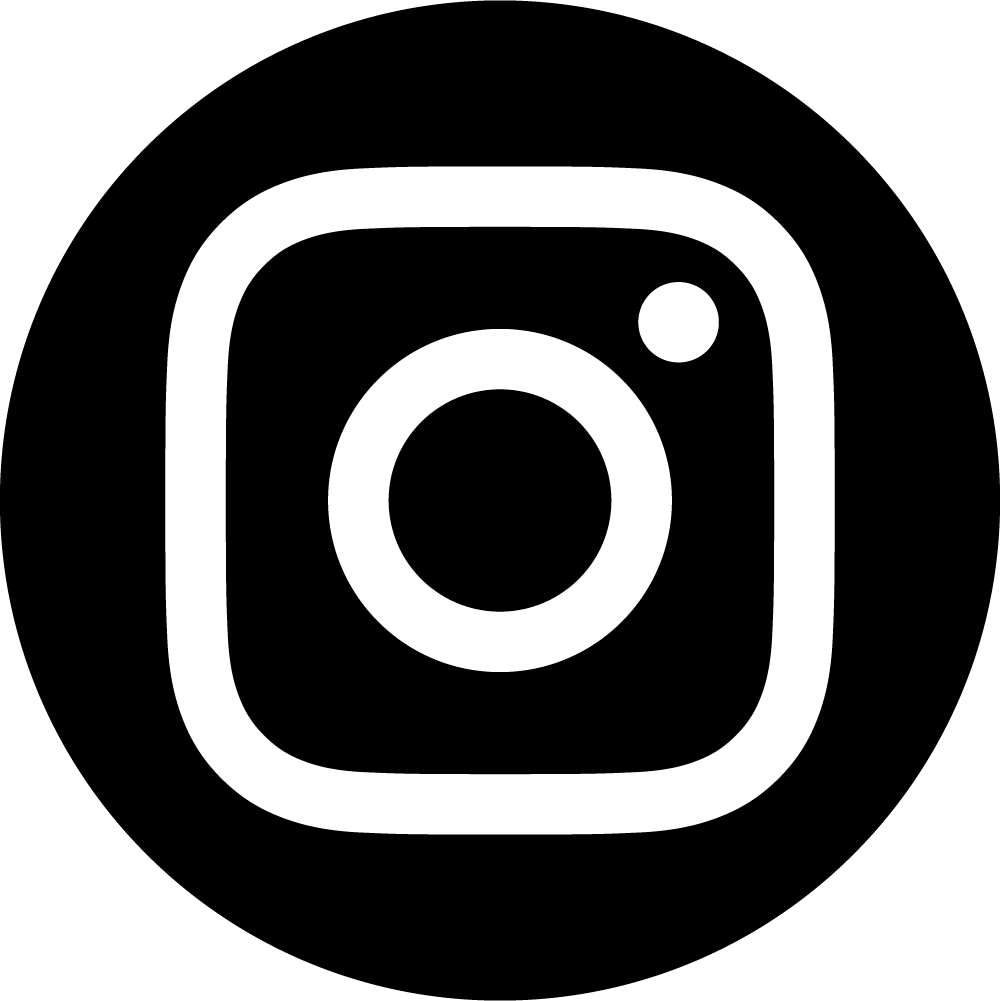 Black and white Instagram logo