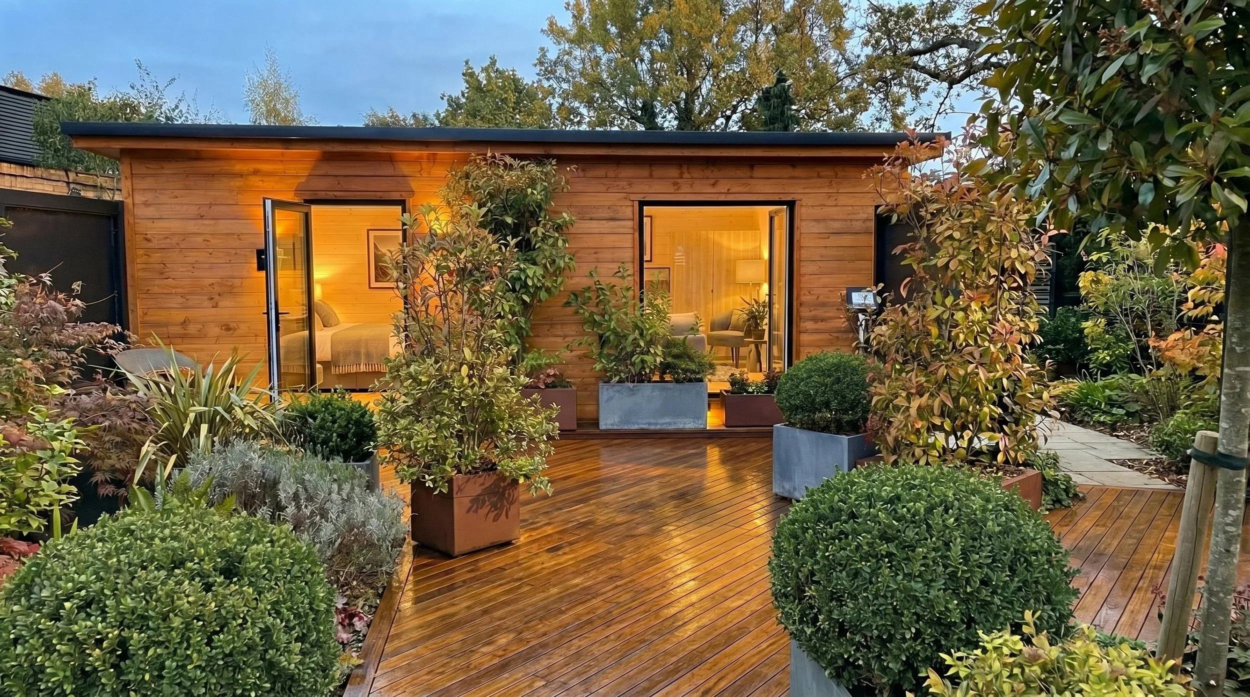 habitación para invitados en tu zona exterior