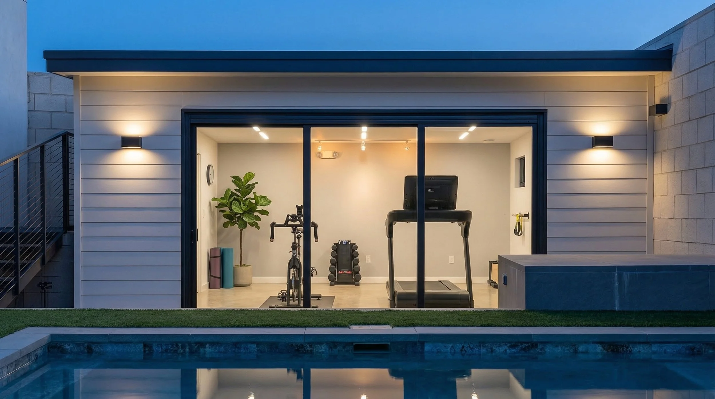 Espacio de bienestar.   Entrena sin salir de casa