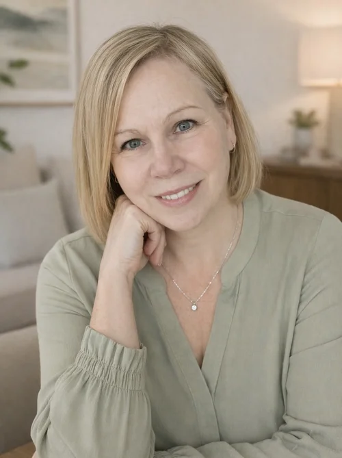 Portrait of Deborah Headley, MSW, RSW — Founder and Clinical Director of Oria Collective