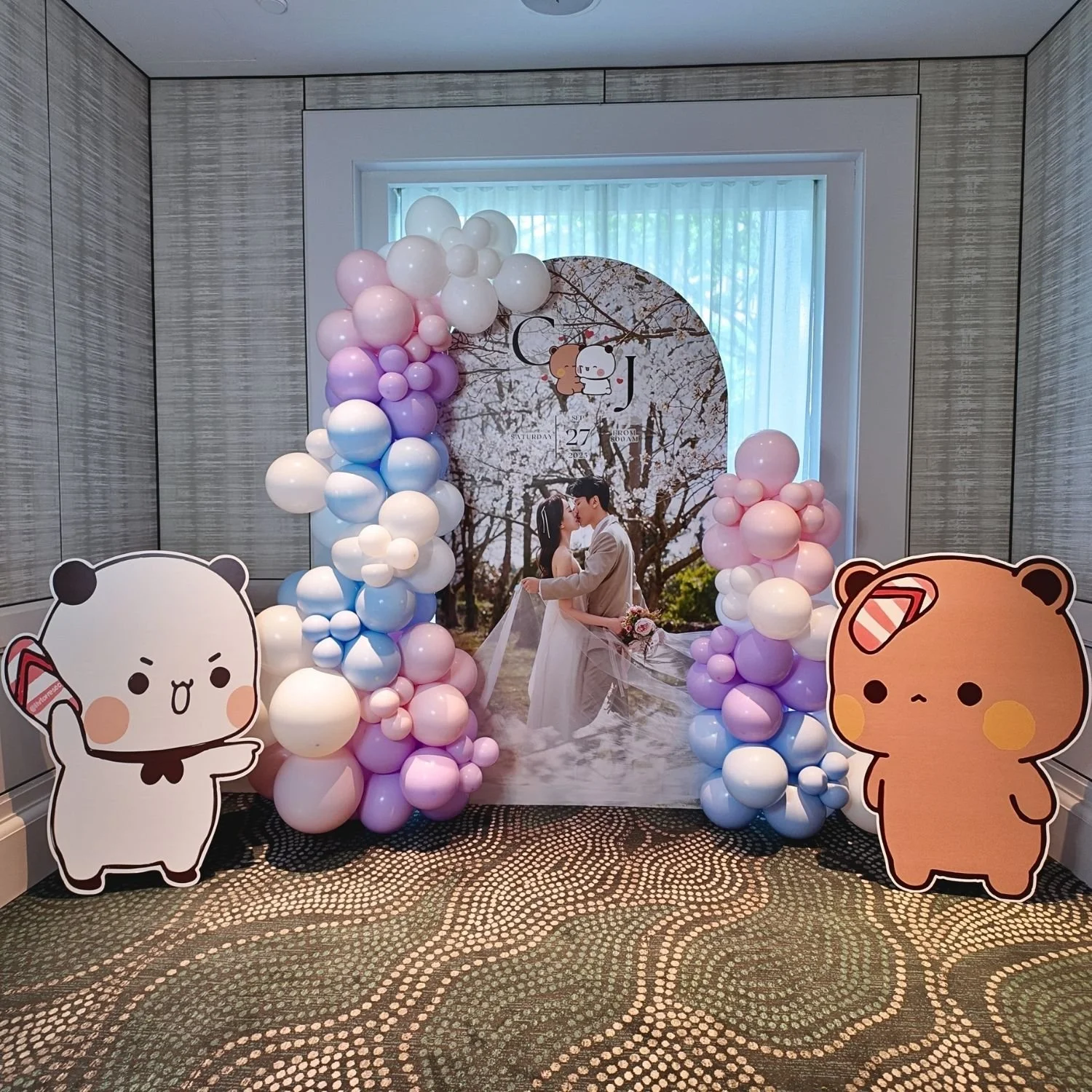 Balloon & Foam Backdrop