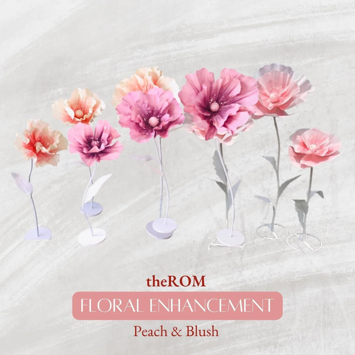 Peach & Blush Setting/Theme