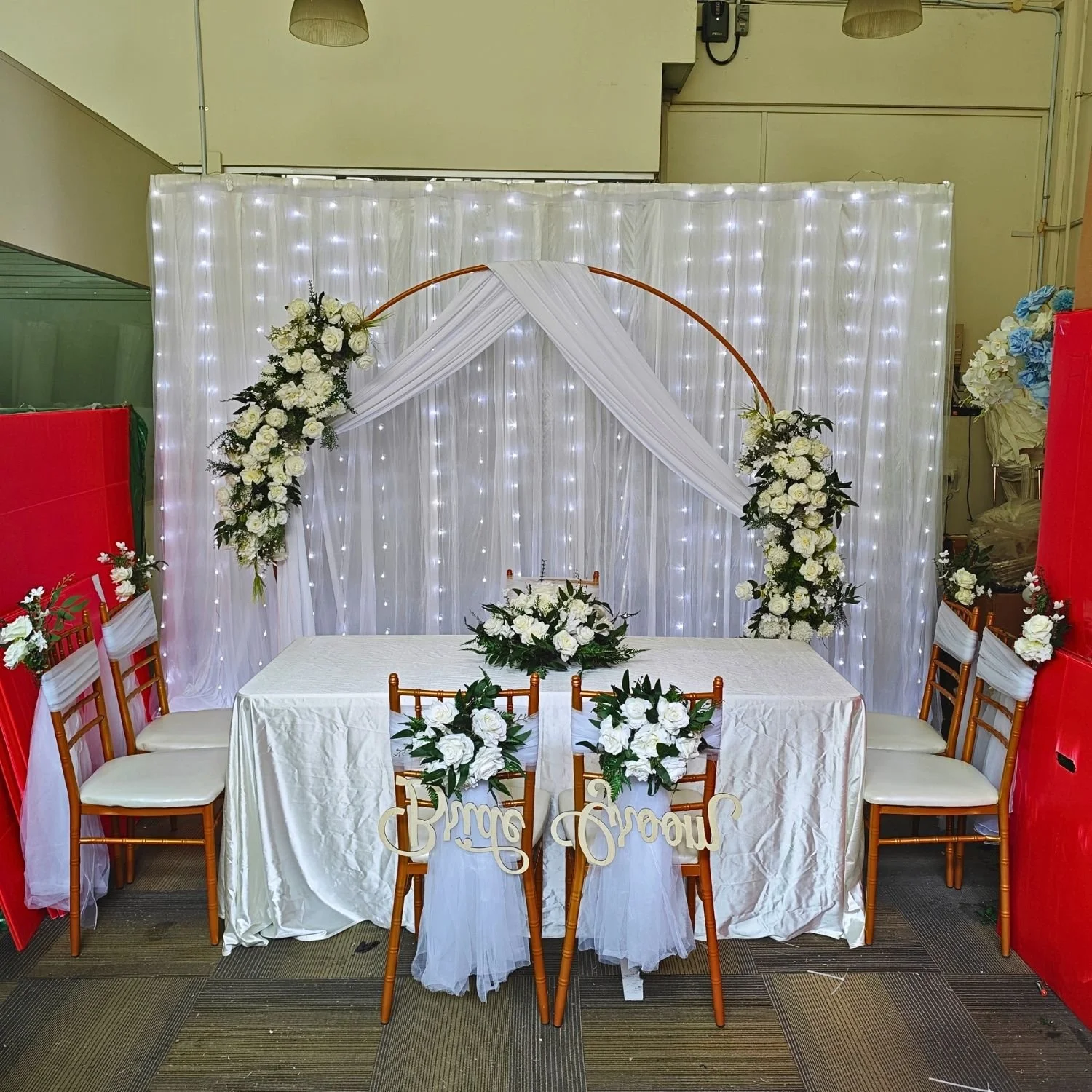 Round-Circle Solemnization Styling