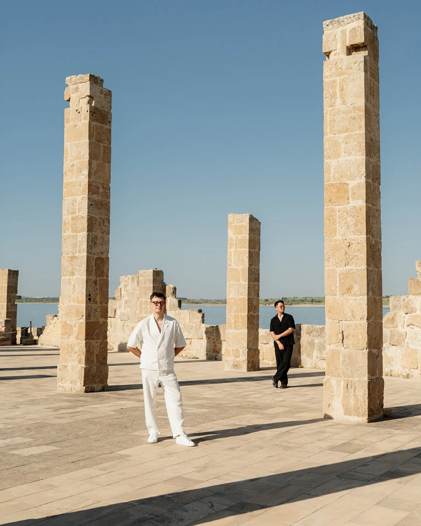 My Sicilian-Greek-American gods ✨

Black and white. Linen and stone. 
Jesse + Chris engagement photos at Tonnara di Vendicari // From L.A. to one of Sicily&rsquo;s most architecturally arresting location.

A blend of analog and digital because some m
