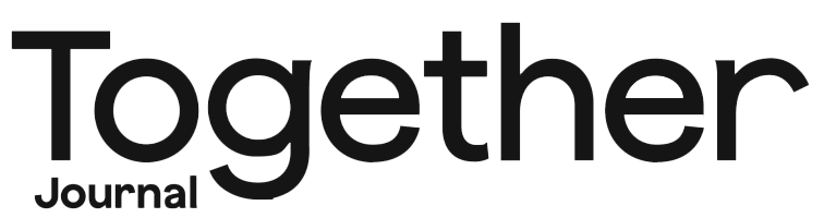The word 'Together' in large black letters with the smaller words 'Journal' underneath.