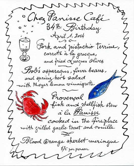 Bon Anniversaire Chez Panisse Café!