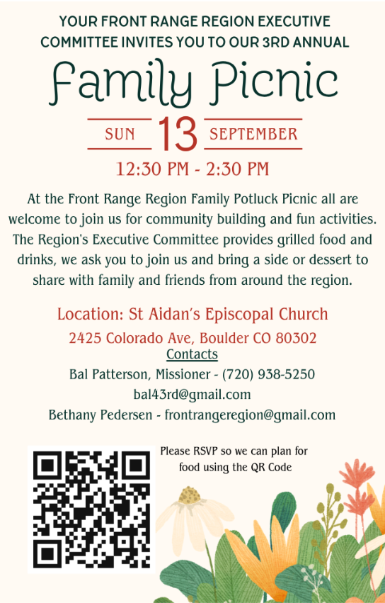 Front Range Region Family Picnic