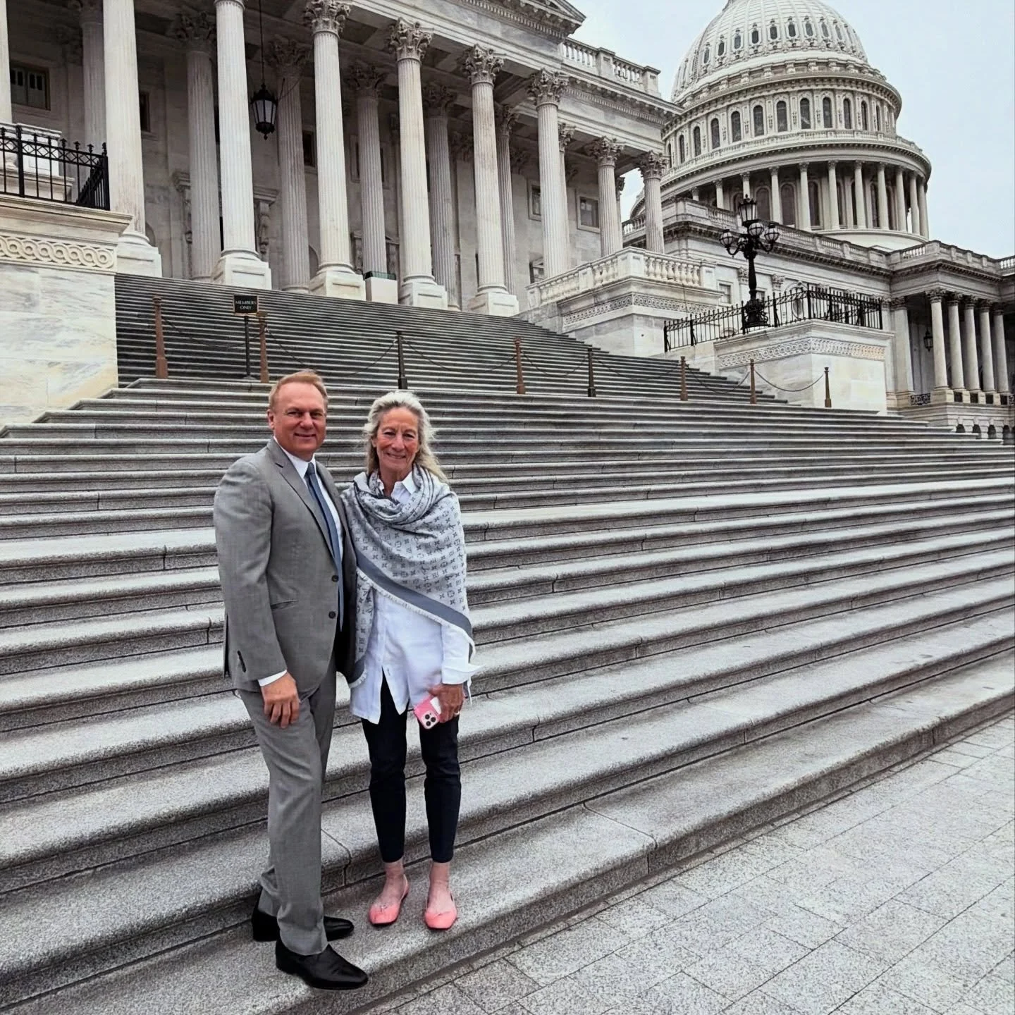 Spending tine with my colleague Chris Goddard on Capitol Hill today. We&rsquo;re representing the Outdoor Industry Association, having conversations on important legislative policies.