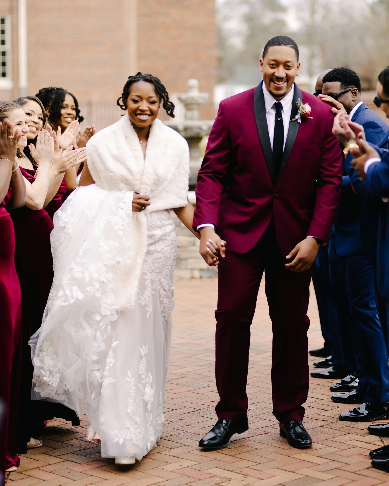 Cheers to the Fords! 🥂 Sending a huge happy 1-year anniversary to Dr. and Mr. Ford. We loved every second of hosting your wedding and seeing your family and friends gather on our historic grounds to celebrate your union. We hope this first year of m