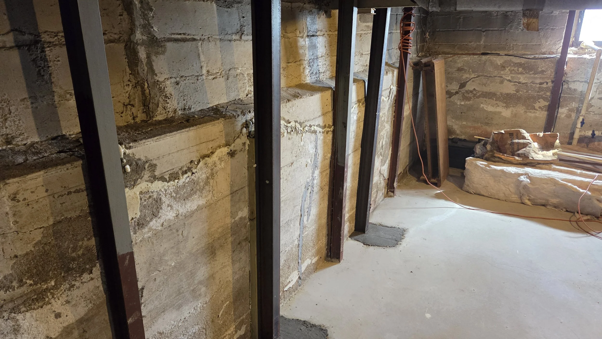 Additional Basement Bracing