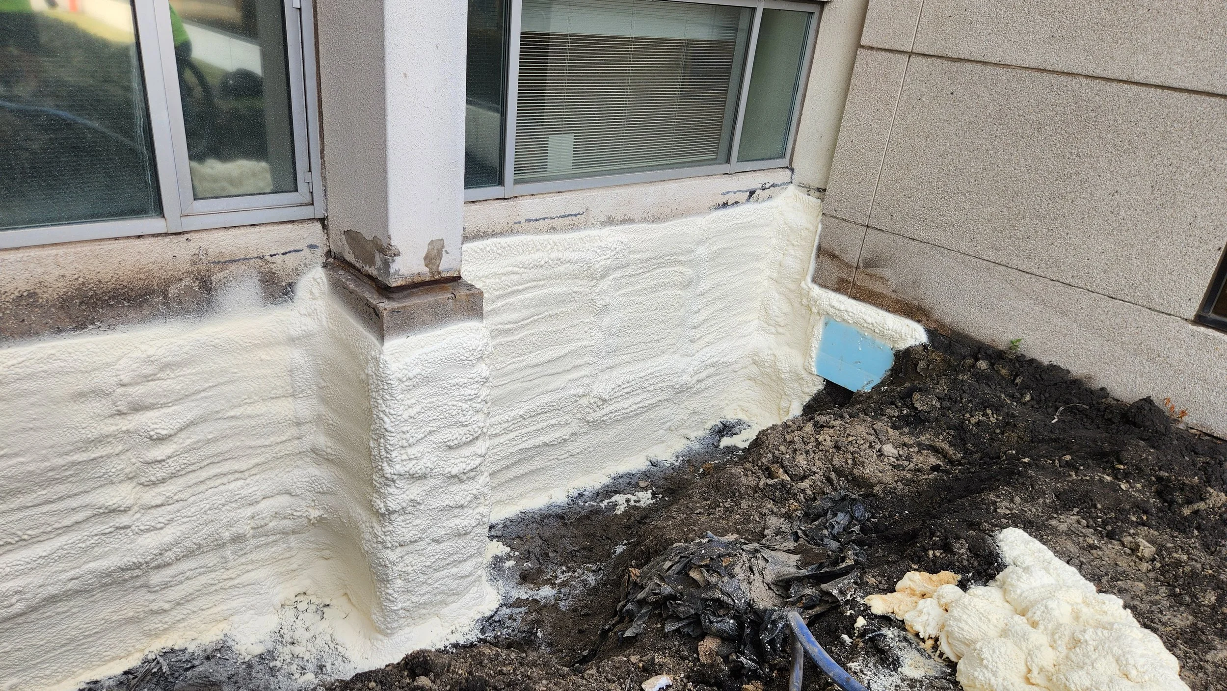 Poly Foam Seal to prevent water seepage.