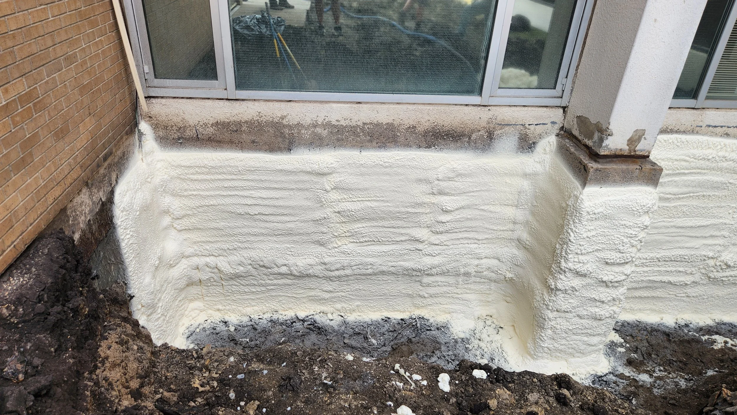Poly Foam Seal to prevent water seepage.