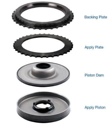 SONNAX PISTON KIT 6L80E / 6L90E, 4-5-6 HEAVY DUTY