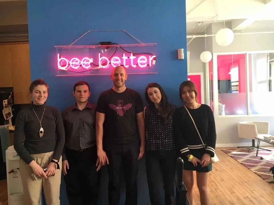 Shona Neary, Max Hechtman, Sarah Langenbach and Sarang Koo meet David Heath, Co-Founder of Bombas
