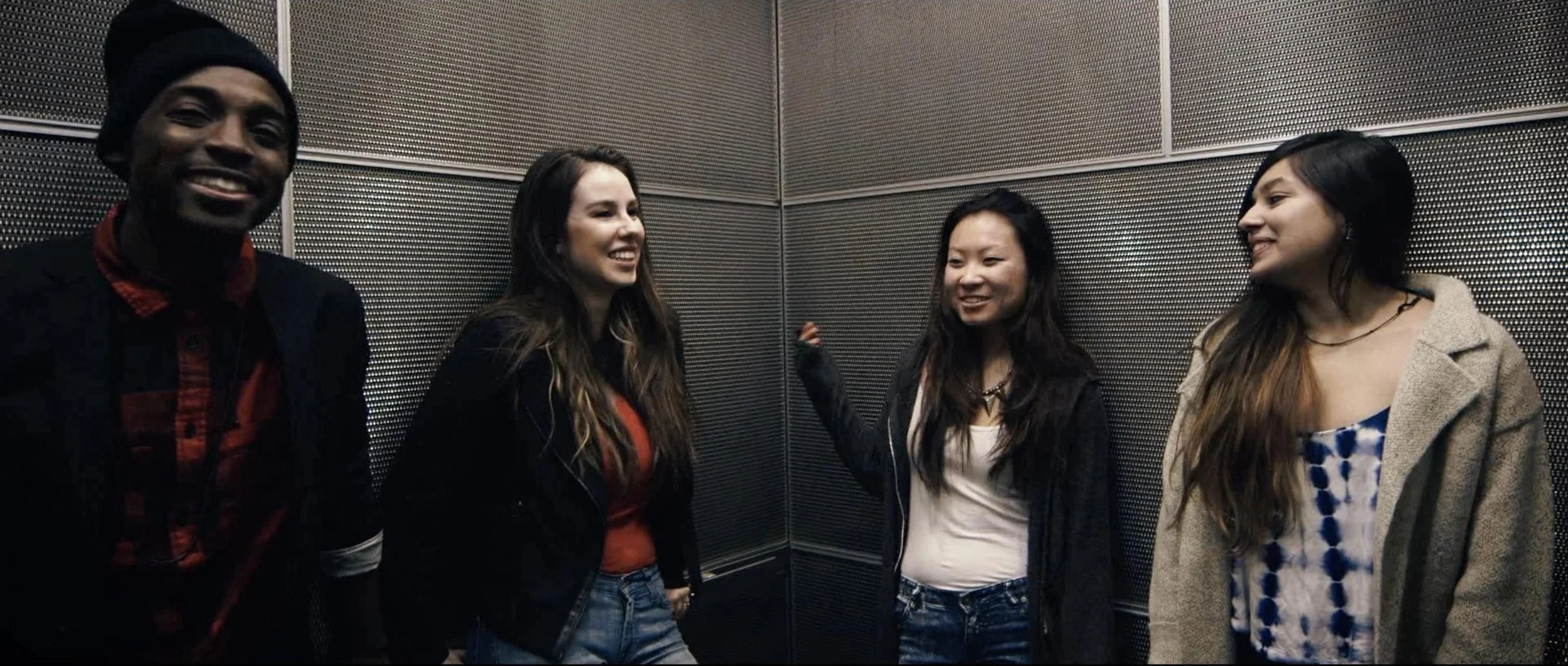 Alejandro Bonilla as Narrator, Heather Slice as Isabelle, Annie Lian as Friend #1 and Ananya Vijayavargiya as Friend #2