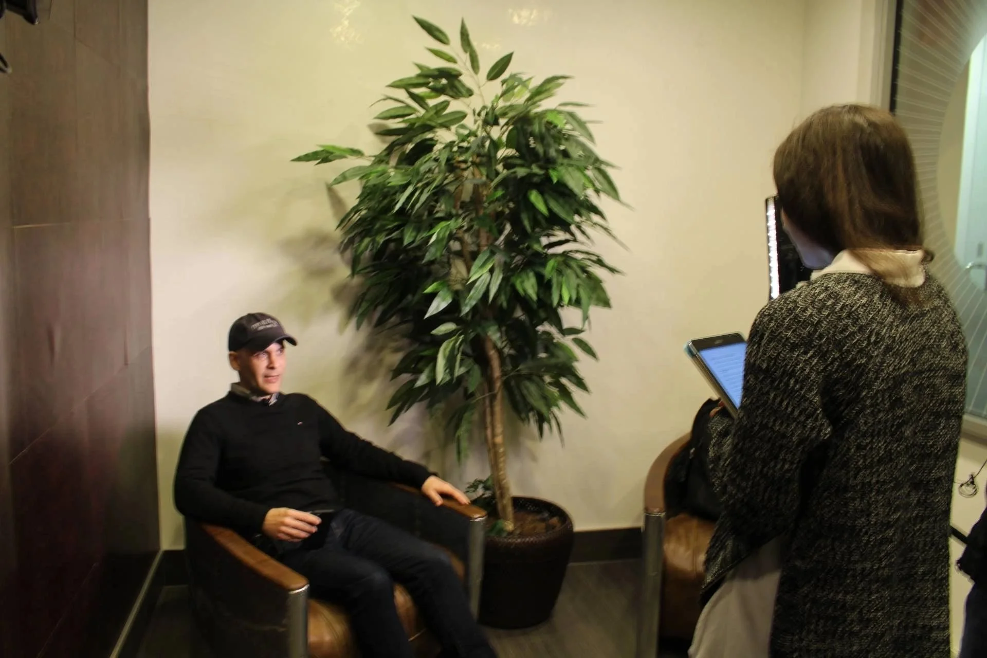 Sarah Langenbach interviews G. William Fernandez, beekeeper from the Battery Park Conservatory