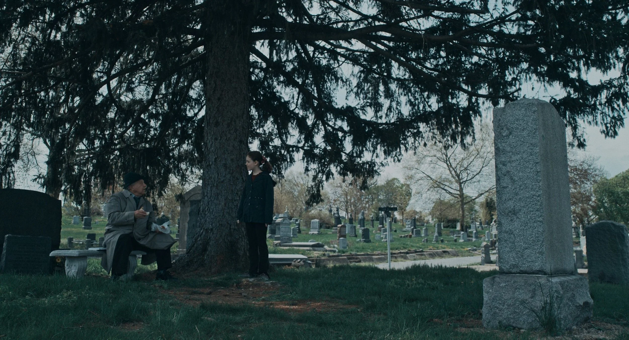 Richie Allan as Elmer and Leilani Marie Vasquez as The Girl