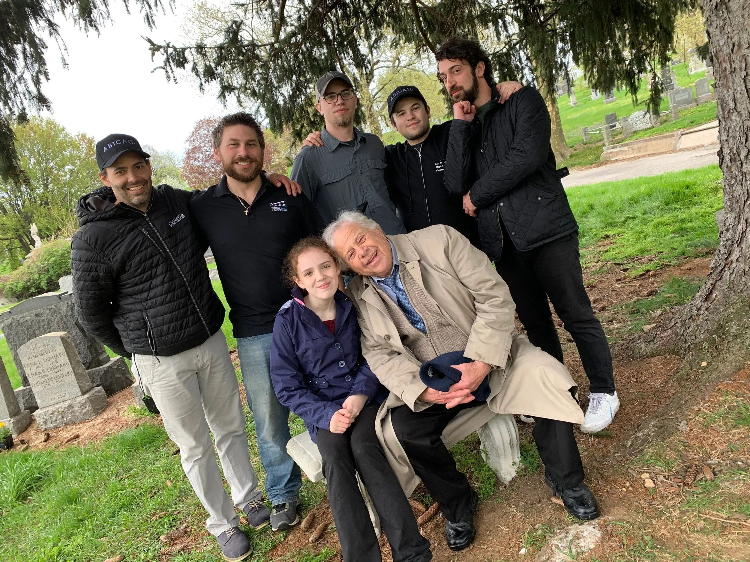 The cast and crew of "Abigail."