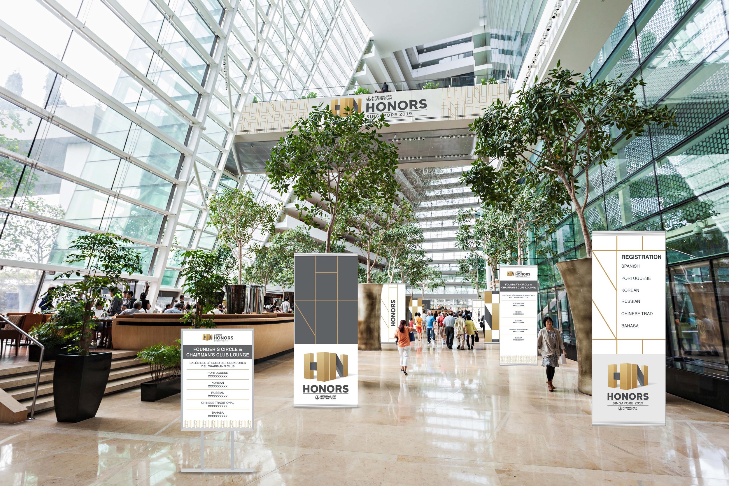 Honors Event Signage