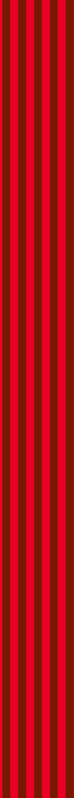 Vertical red and maroon striped pattern.