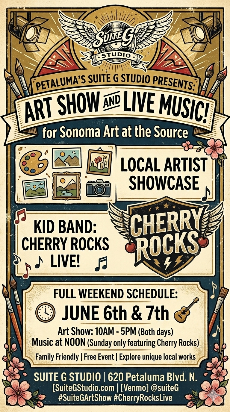 Art Show for Sonoma County's Art at the Source