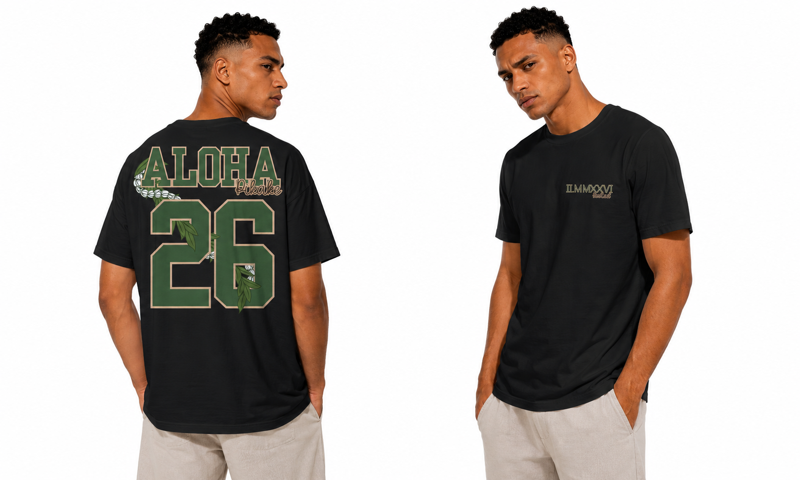 Kāne Aloha 26 Jersey Tee – Black