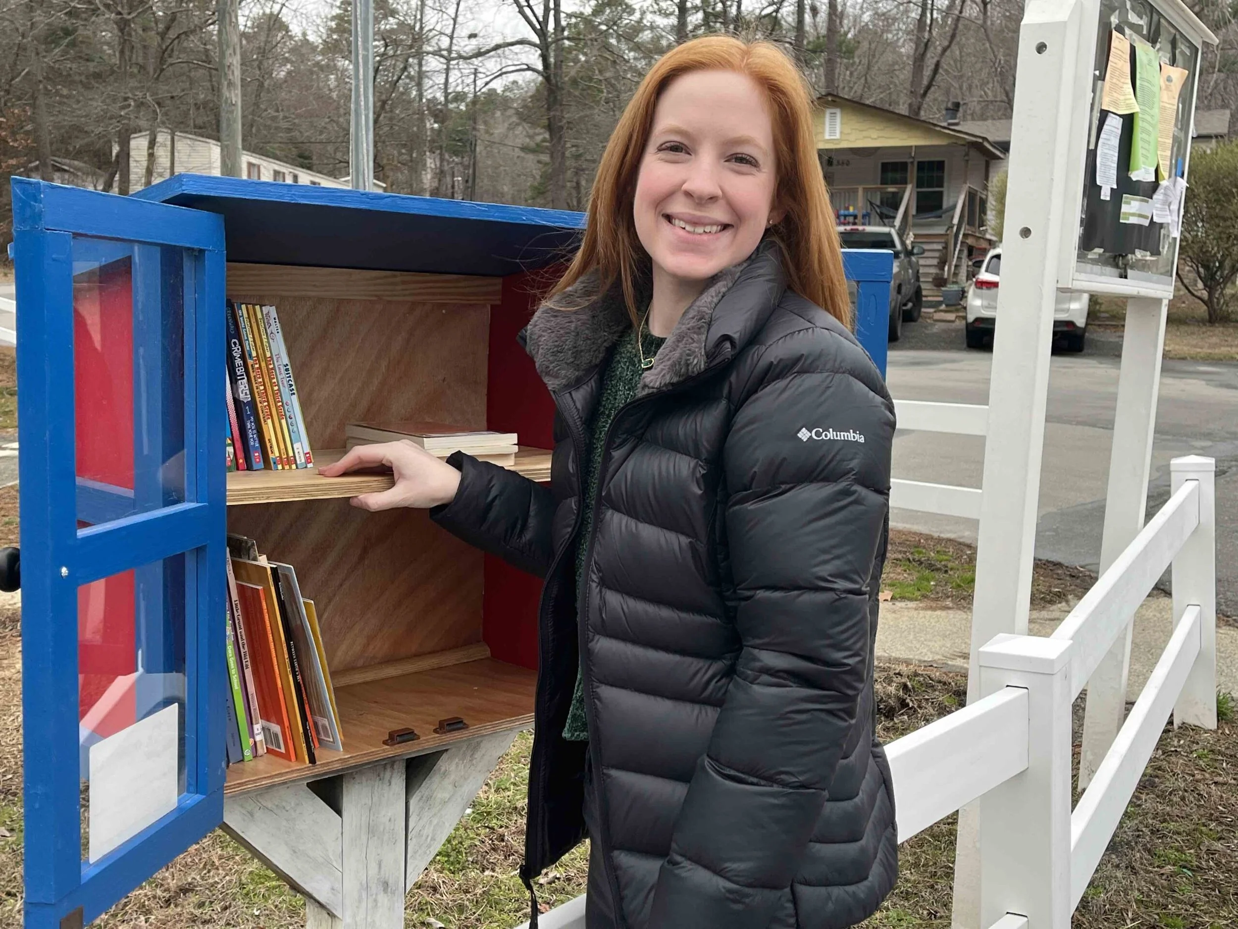 It's only logical—book lovers become book volunteers