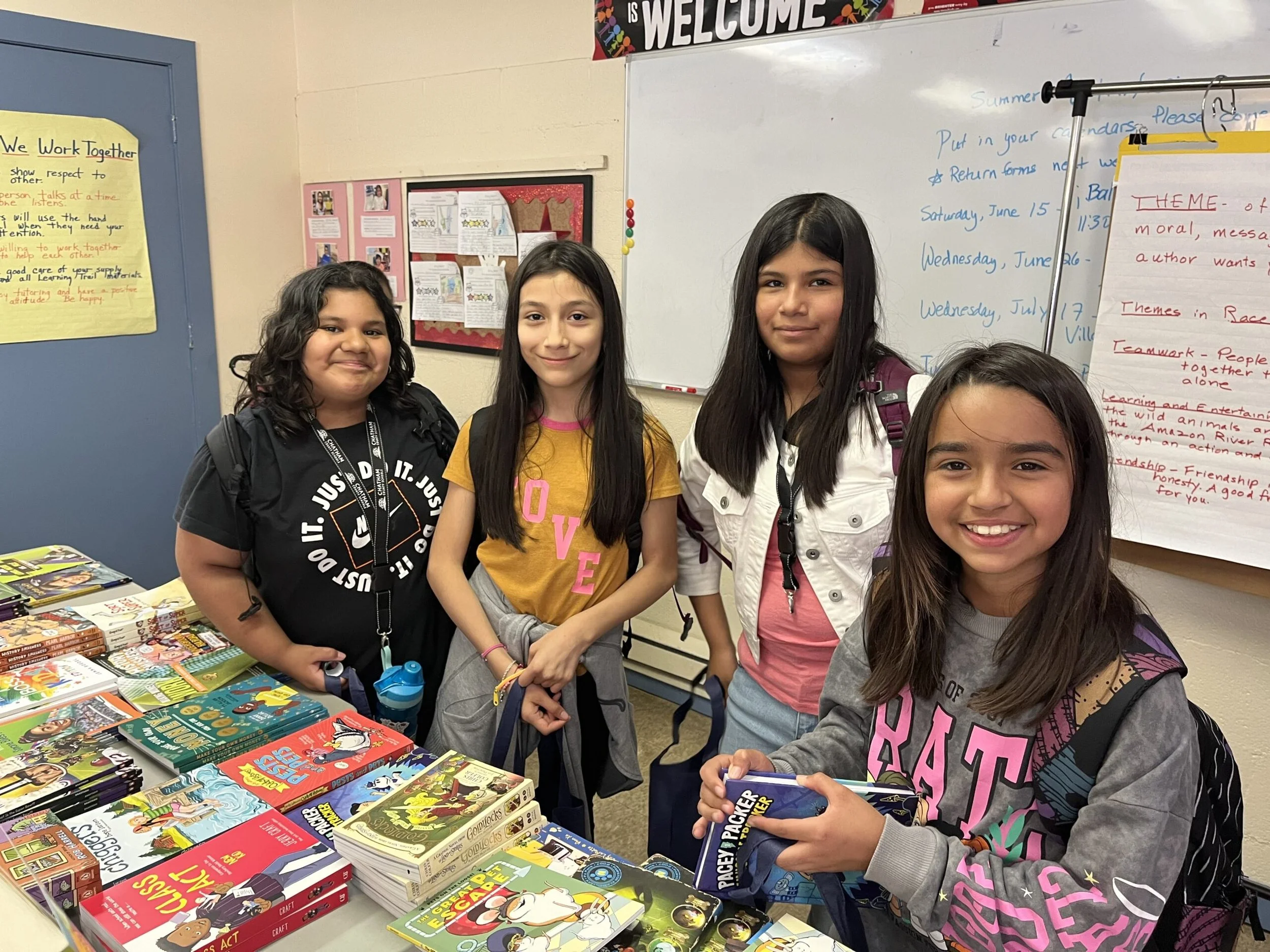 Galloway Ridge Grant brings CEF’s Books on Break program to the Nature Trail community